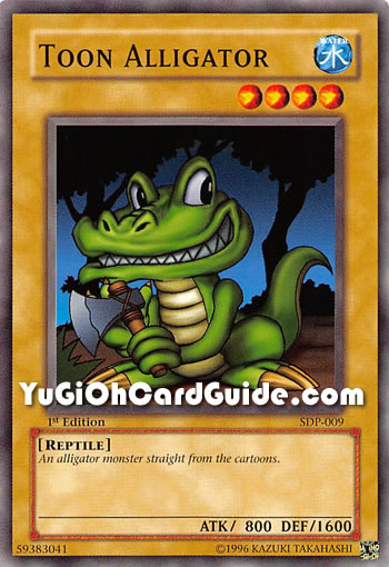 SDP-009 - Toon Alligator