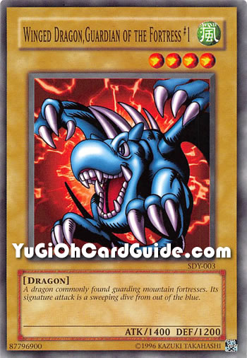 SDY-003 - Winged Dragon, Guardian of the Fortress #1