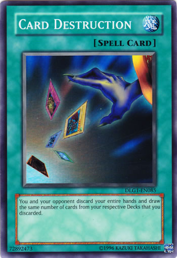 Card Destruction - Yu-Gi-Oh!