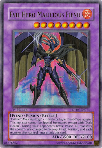 YuGiOh Evil HERO Malicious Fiend