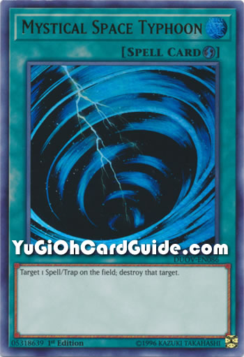 Mystical Space Typhoon - Yu-Gi-Oh!