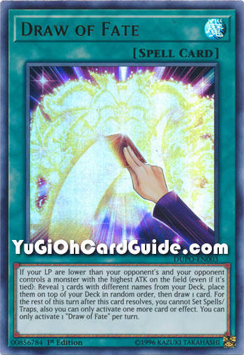 Draw of Fate - Yu-Gi-Oh!