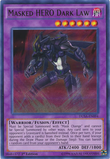 Masked HERO Dark Law - Yu-Gi-Oh!