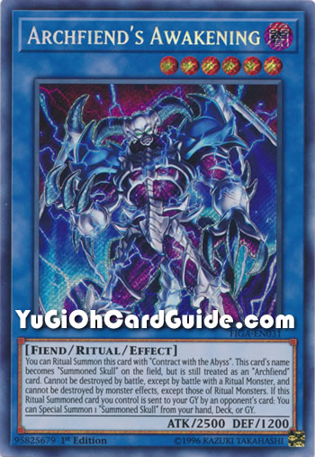 Archfiend's Awakening - Yu-Gi-Oh!