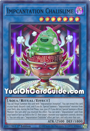 Impcantation Chalislime - Yu-Gi-Oh!