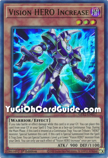 Yugioh Vision Hero Increase