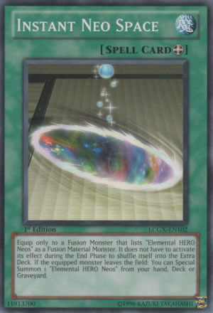 YuGiOh Instant Neo Space