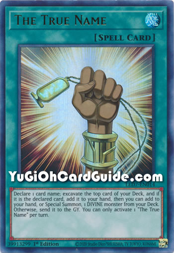 The True Name - Yu-Gi-Oh!