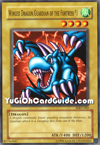 Winged Dragon Guardian Of The Fortress 1 Yu Gi Oh