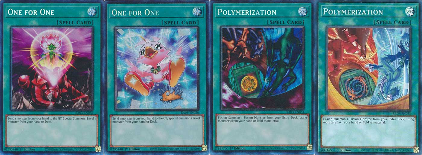 Polymerization and One For One alternate art