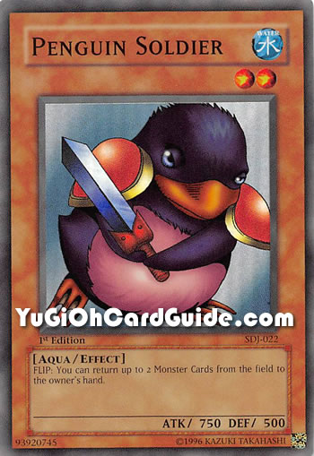 Penguin Soldier Yu Gi Oh