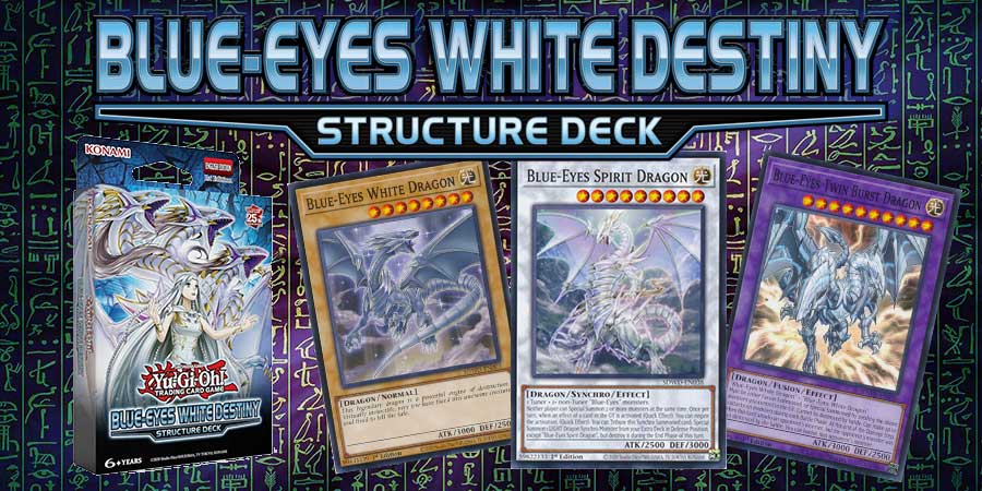 Blue-Eyes White Destiny Banner - YuGiOhCardGuide.com