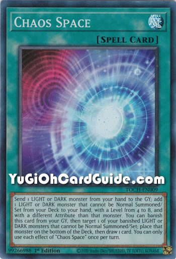 Chaos Space - Yu-Gi-Oh!